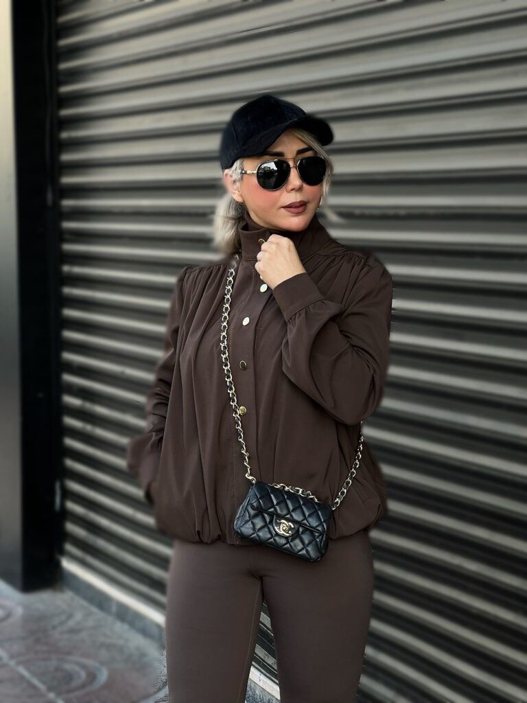 بامبر بیلگه قهوه ای ( ارسال فوری )